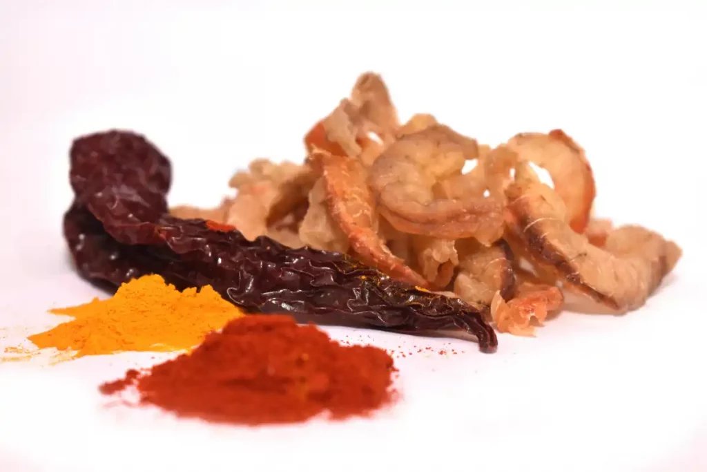 Fresh Prawns Pickle Dry Prawns Dish